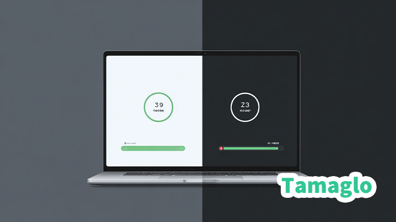 Windows 11でカバーを閉じたときの動作を「スリープ」と「何もしない」で比較したインフォグラフィック。
